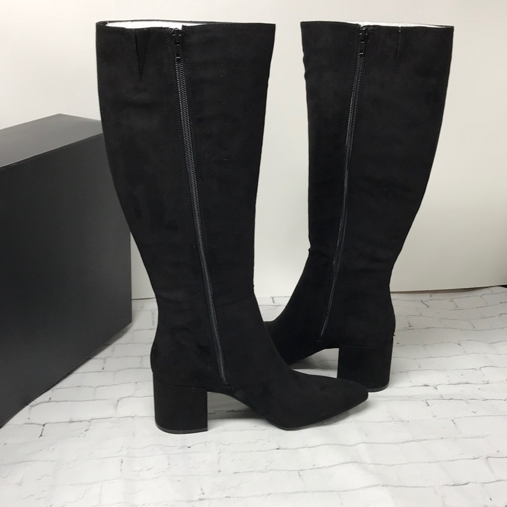 INC International Concepts black knee high boot 8